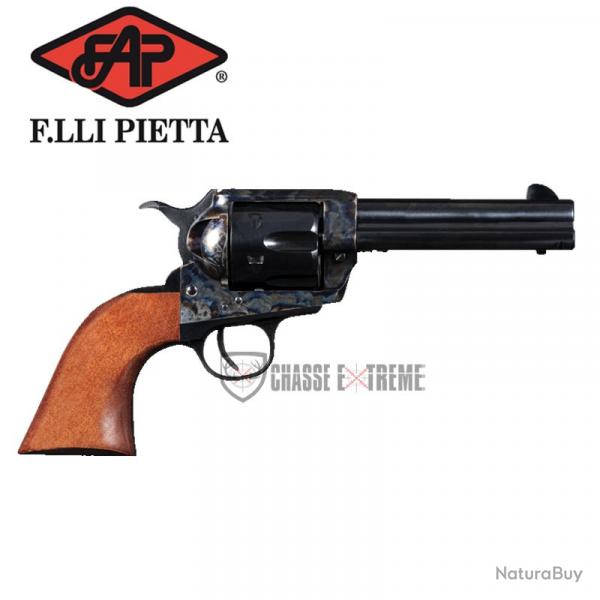 Revolver PIETTA 1873 Sa Acier Bronze Action Courte 4"3/4 Cal 357 Mag