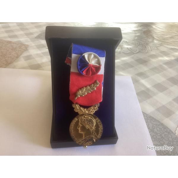 Mdaille d'honneur du travail - chelon or (35 ans) - Monnaie de Paris