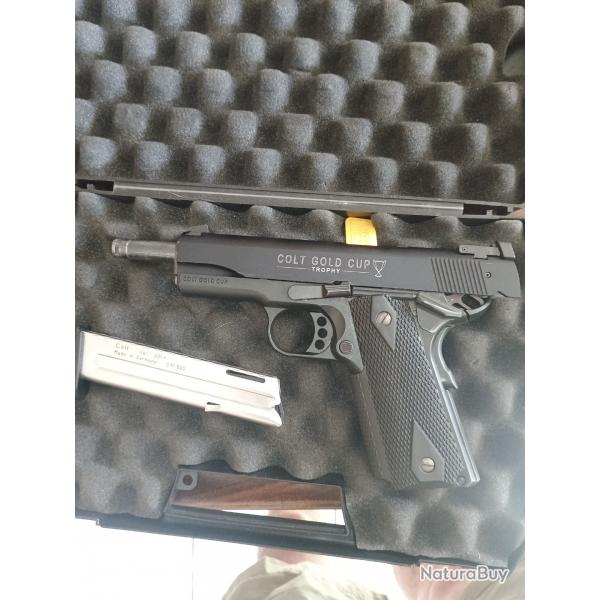 Vends Walther colt gold cup trophy 22 lr