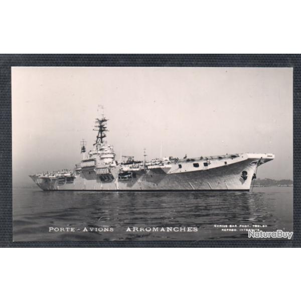 CPA - Marine Militaire - PORTE - AVIONS ARROMANCHES N3646