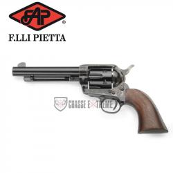 Revolver PIETTA 1873 Sa Acier Bronze 5''1/2 Cal 9x19