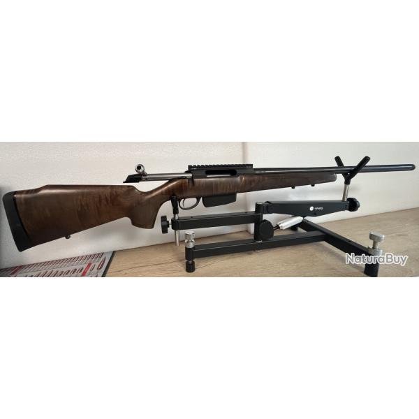 Carabine Tikka T3X Varmint canon lourd, Diametre 22mm, filet, chambr en 222rem + rail pent 20Moa
