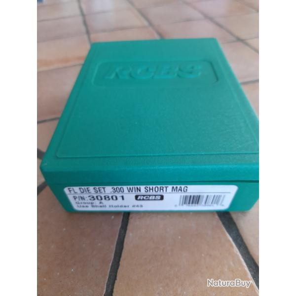 Jeux d'outils RCBS Cal 300 WIN SHORT MAG