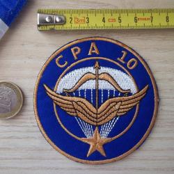 écusson militaire Commando Parachutiste de l'Air n° 10 insigne tissu