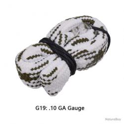 Cordon de nettoyage type boresnake pour calibre 10 - LIVRAISON GRATUITE