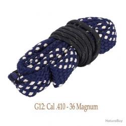 Cordon de nettoyage type boresnake pour calibre 410 - LIVRAISON GRATUITE