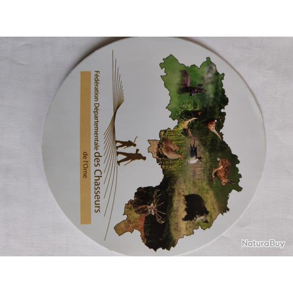 Autocollant chasse fdc 61
