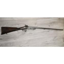 Fusil Juxtaposé Saint Etienne cal 16 à broche