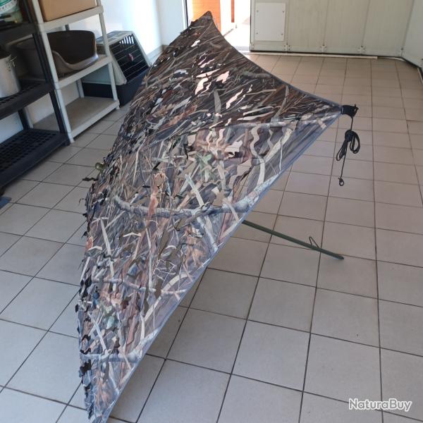 Parapluie affut de chasse camo