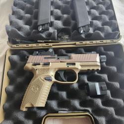 FN502 22LR point rouge sight marck