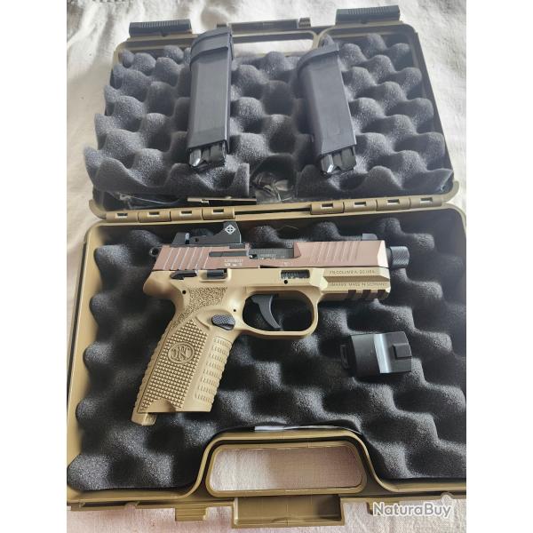 FN502 22LR point rouge sight marck