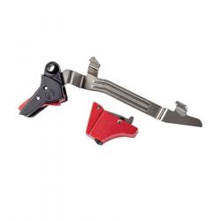 Timney Triggers - Glock 3 + 4 - L Trigger Alpha Competition 3lbs Red Large Frame - 331-613001