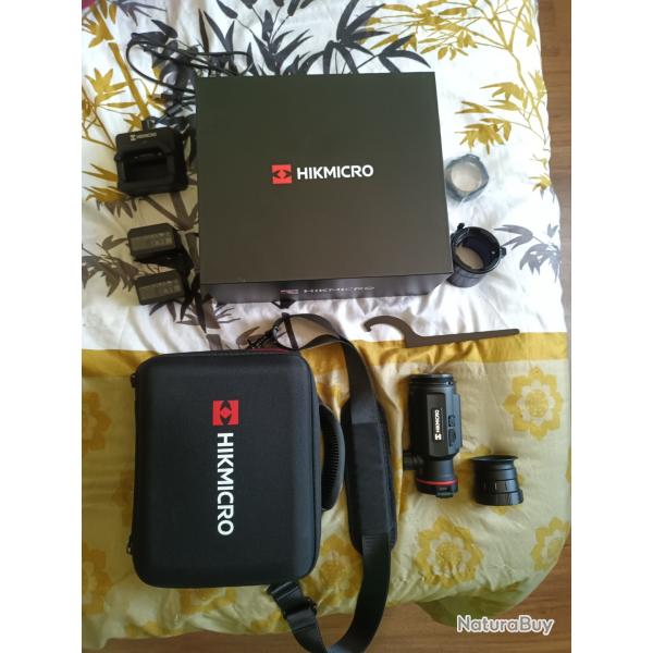 PACK THERMIQUE HIKMICRO TQ 35 C 3.0 THERMIQUE CLIP ON RUSAN + OCCULAIRE