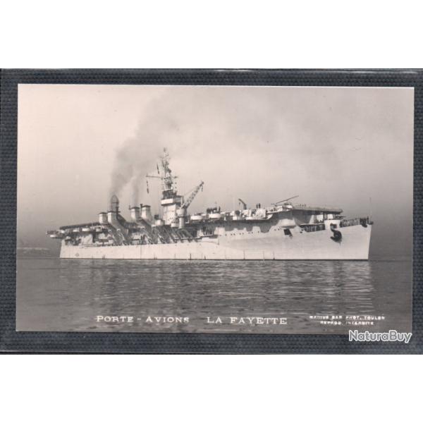 CPA - Marine Militaire -  PORTE - AVIONS  LA FAYETTE   N3661