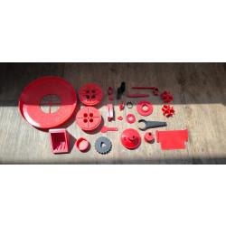 Kit d'amélioration pour Lee Pro 4000 & Lee Auto Breech Lock Pro - Impression 3D (rouge)