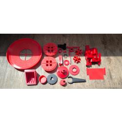 Kit ultime d'amélioration pour Lee Pro 4000 & Lee Auto Breech Lock Pro - Impression 3D (rouge)
