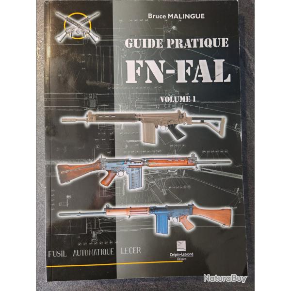 Livre "Guide pratique FN FAL" de Bruce Malingue