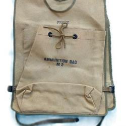 Ammunition bag M2 Chasuble porte munitions US seconde guerre. ORIGINAL