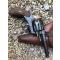 petites annonces chasse pêche : WW1 BEL ENSEMBLE D'OFFICIER ARME PERSO REVOLVER CIVIL TYPE EXPLORATEUR CAL 8MM/92 9 COUPS ETAT NEUF
