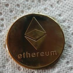 Médaille ethereum bitcoin