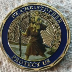 Médaille Saint Christophe