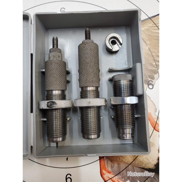 jeu d'outils RCBS 270 Win avec sertisseur Lee et shell older excellent tat