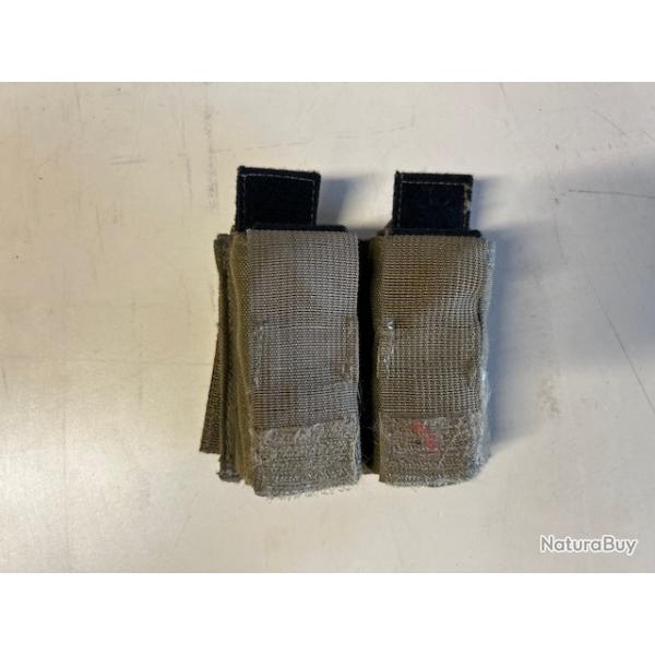 Porte chargeur double pistolet Eagle Industrie coyote
