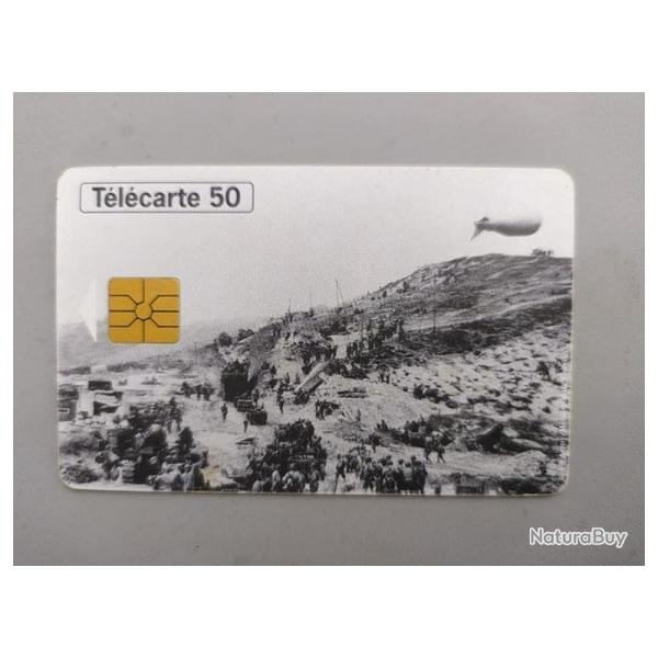 TELECARTE 50 ANS DU D-DAY 1944-1994 DEBARQUEMENT SUR OMAHA BEACH 10 JUIN   1944