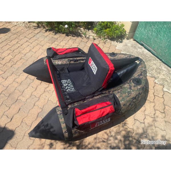 Float tube seven bass + accessoires