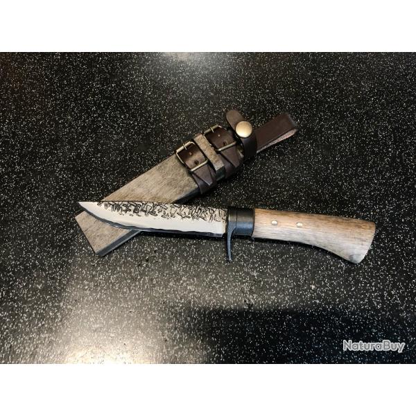 Couteau  lame fixe japonais KANETSUNE KB-213
