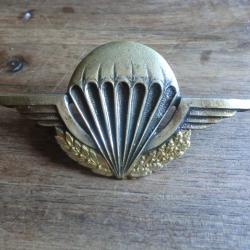 insigne brevet d'initiation  parachutiste
