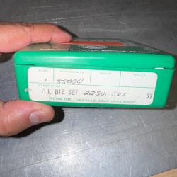 JEU D'OUTILS RCBS CALIBRE 22 SU JET