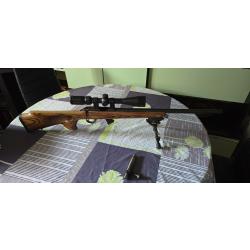 cz455 thumbhole 22lr + lunette vortex crossfire 4 12x44