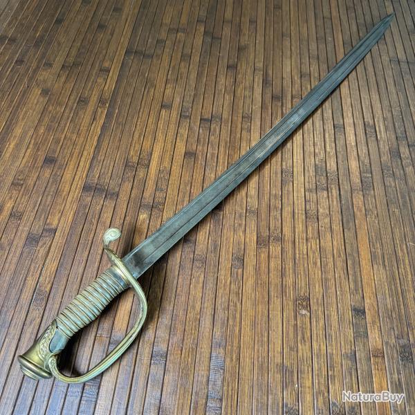 SABRE D'ADJUDANT 1845 MANUFACTURE DE CHATELLERAULT FRANCE
