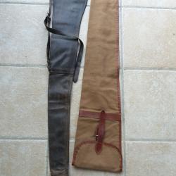 Deux fourreaux fusil occasion