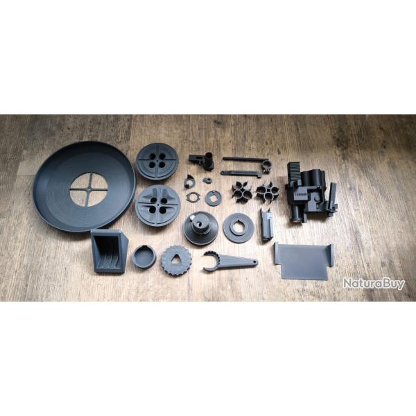 Kit ultime d'amlioration pour Lee Pro 4000 & Lee Auto Breech Lock Pro - Impression 3D (noir)