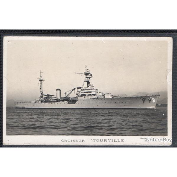 CPA - Marine Militaire -CROISEUR " TOURVILLES " N3670