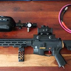 Hpa Lancer tactical Polartar v2 + accessoires