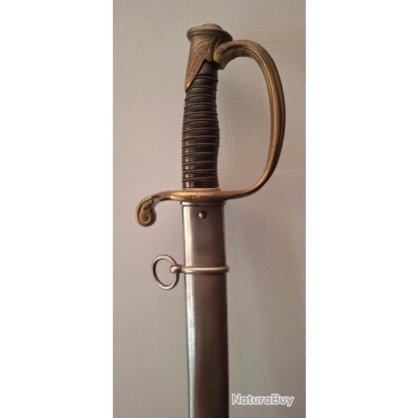 Superbe sabre modle 1855/1882 au mme numro.