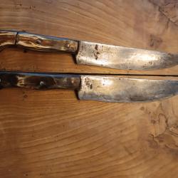 2 ANCIENS COUTEAUX DE CUISINE