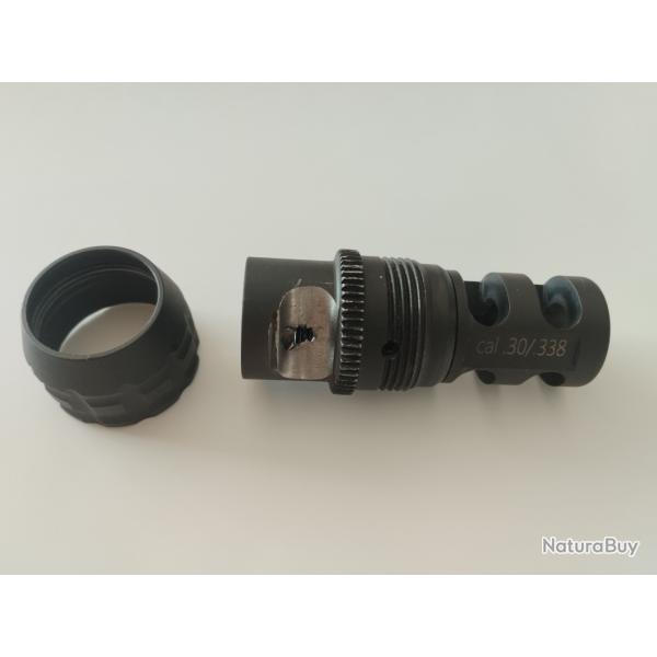 Frein de bouche AU761 BoreLock .30/338 en 5/824 UNEF