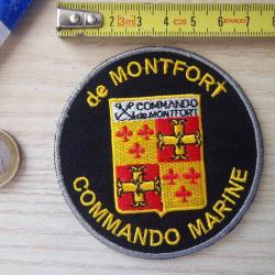 forces spéciales écusson commando marine de Montfort élite garnison Lorient