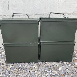 4 caisses munition métal
