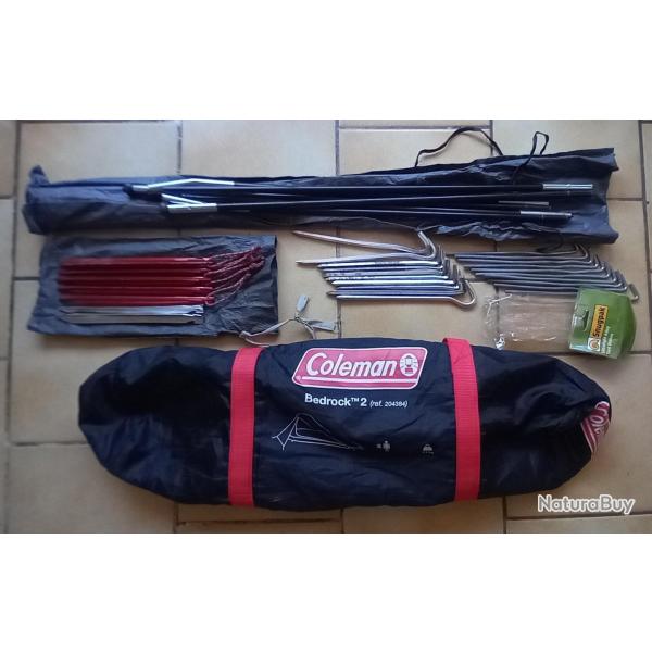 Tente Coleman Bedrock 2 (rf.204384) 2personnes - 2,5 kg - occasion en trs belle tat