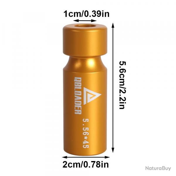 Jauge go/no-go calibre .223 REM - LIVRAISON GRATUITE