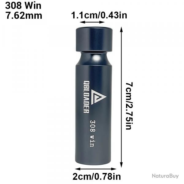Jauge go/no-go Cal. 308 - LIVRAISON GRATUITE
