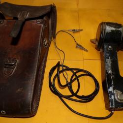 P.T.T COMBINE D'ESSAIS N° 292-60 , MARCHE DU 14 MAI 1956 AVEC SON ETUI EN CUIR D'ORIGINE , FABRICATI