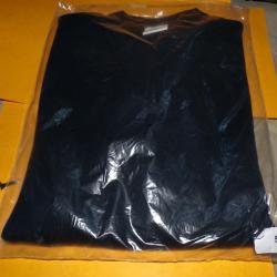 SAPEURS POMPIERS : PULLOVER NOIR TAILLE 5 , FABRICATION FRANCAISE 50% LAINE ,   ETAT NEUF  VOIR PHOT