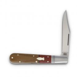 Couteau Rough Ryder Reserve Longfellow Barlow Slipjoint Lame Acier D2 Manche Micarta RRR046