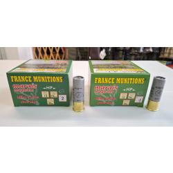 FRANCE MUNITIONS Marais magnum cal 12/76  acier HAUTES PERFORMANCES 36gr N°2 et N°4. 50 cartouches